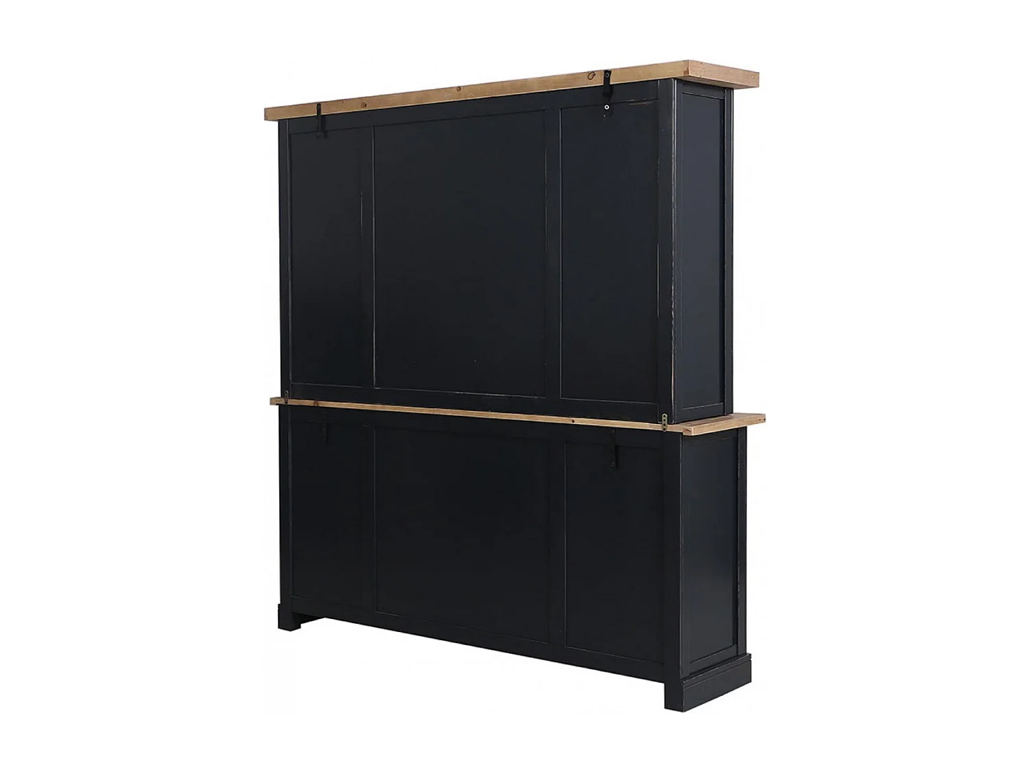Buffet vaisselier MDF Noir - Rivages Interior's