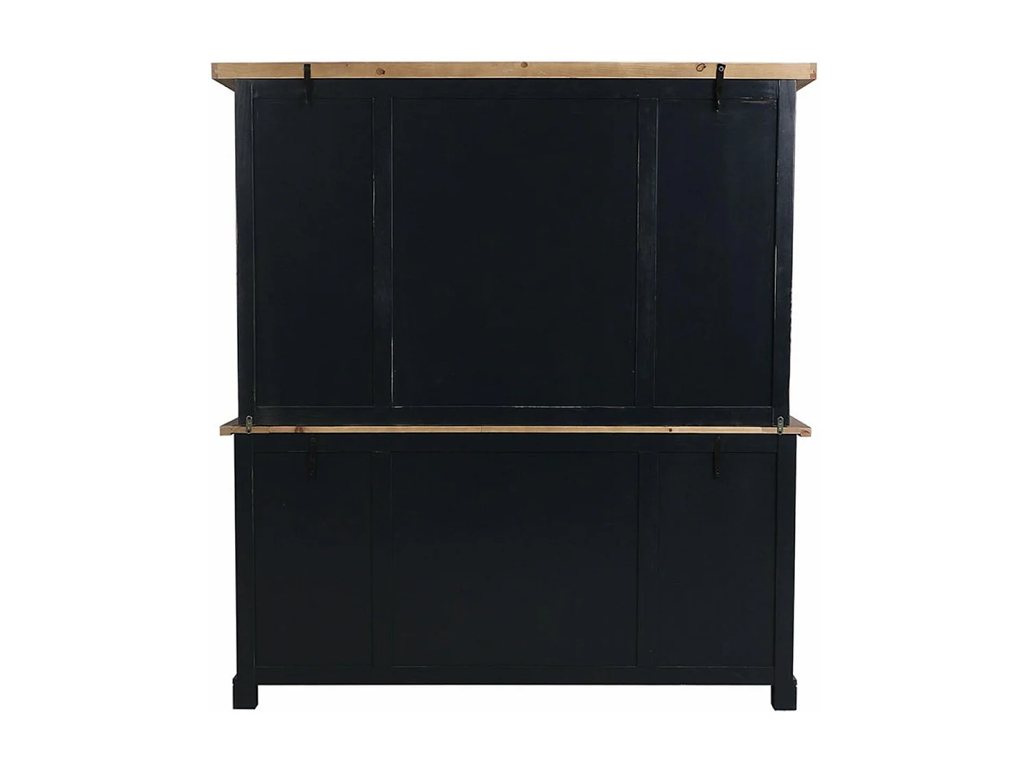Buffet vaisselier MDF Noir - Rivages Interior's