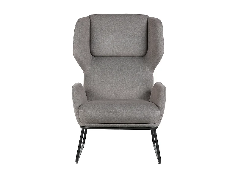 Fauteuil Furnilux - Grijs Kunstleer 65x69x110 cm - Moderne Elegantie