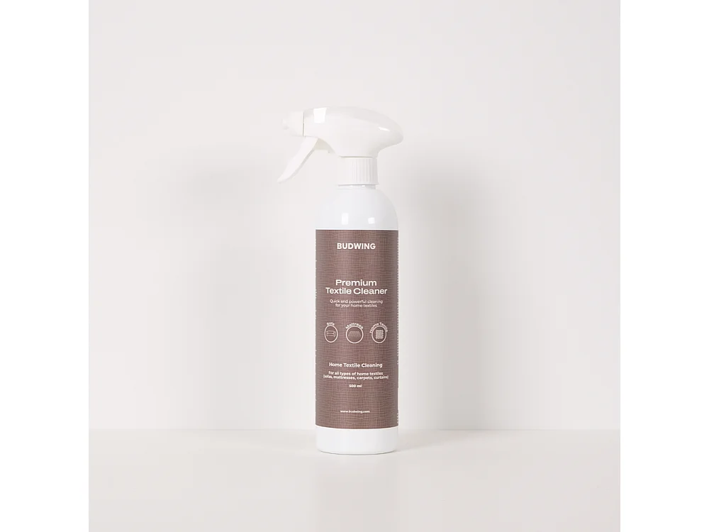 BUDWING Premium Reinigungsspray - Entfernt Flecken und Gerüche von Sofas, Matratzen und Stoffen, sicher und praktisch