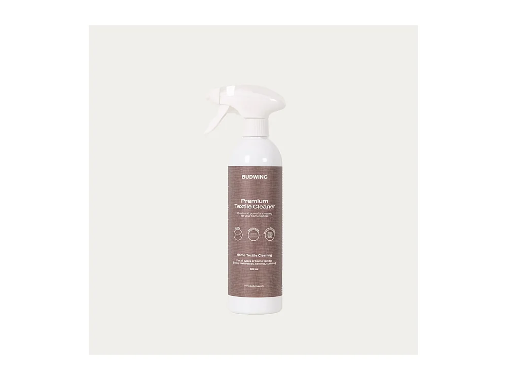 Spray de Nettoyage BUDWING Premium - Élimine les taches et les odeurs sur canapés, matelas et tissus, sûr et pratique