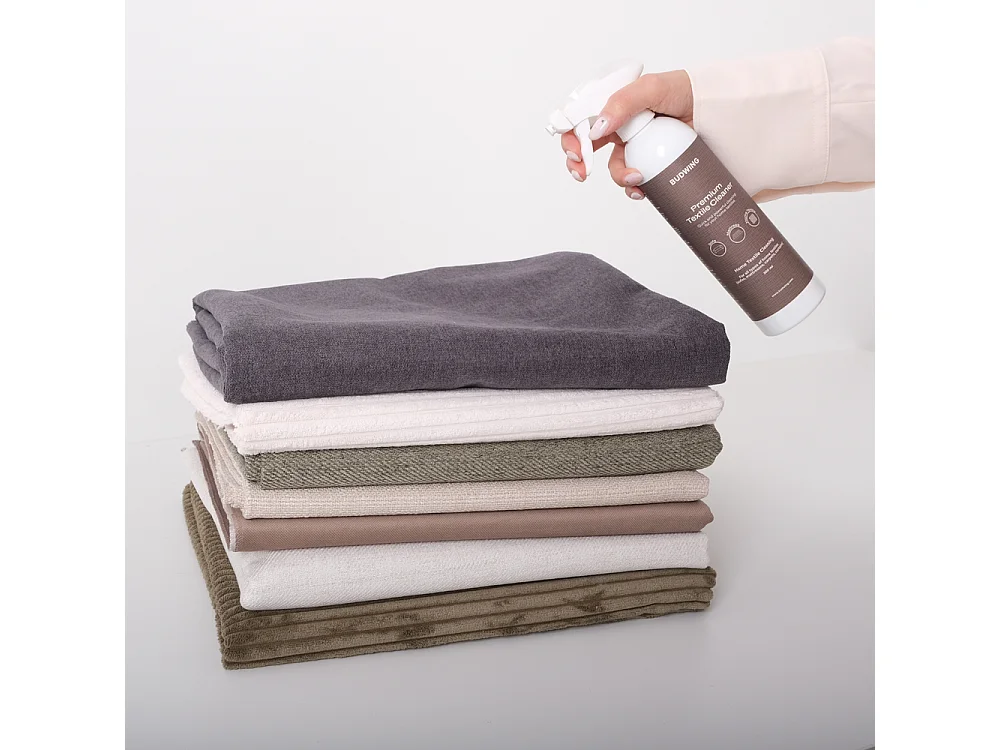 Spray de Limpieza BUDWING Premium - Elimina manchas y olores en sofás, colchones y tejidos, seguro y práctico