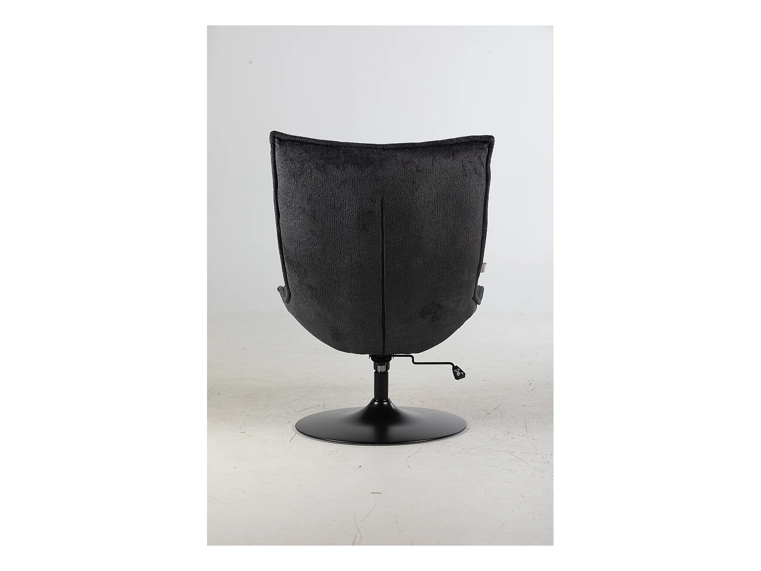 Fauteuil Furnilux - Zwart Stof - Verstelbaar en Draaibaar