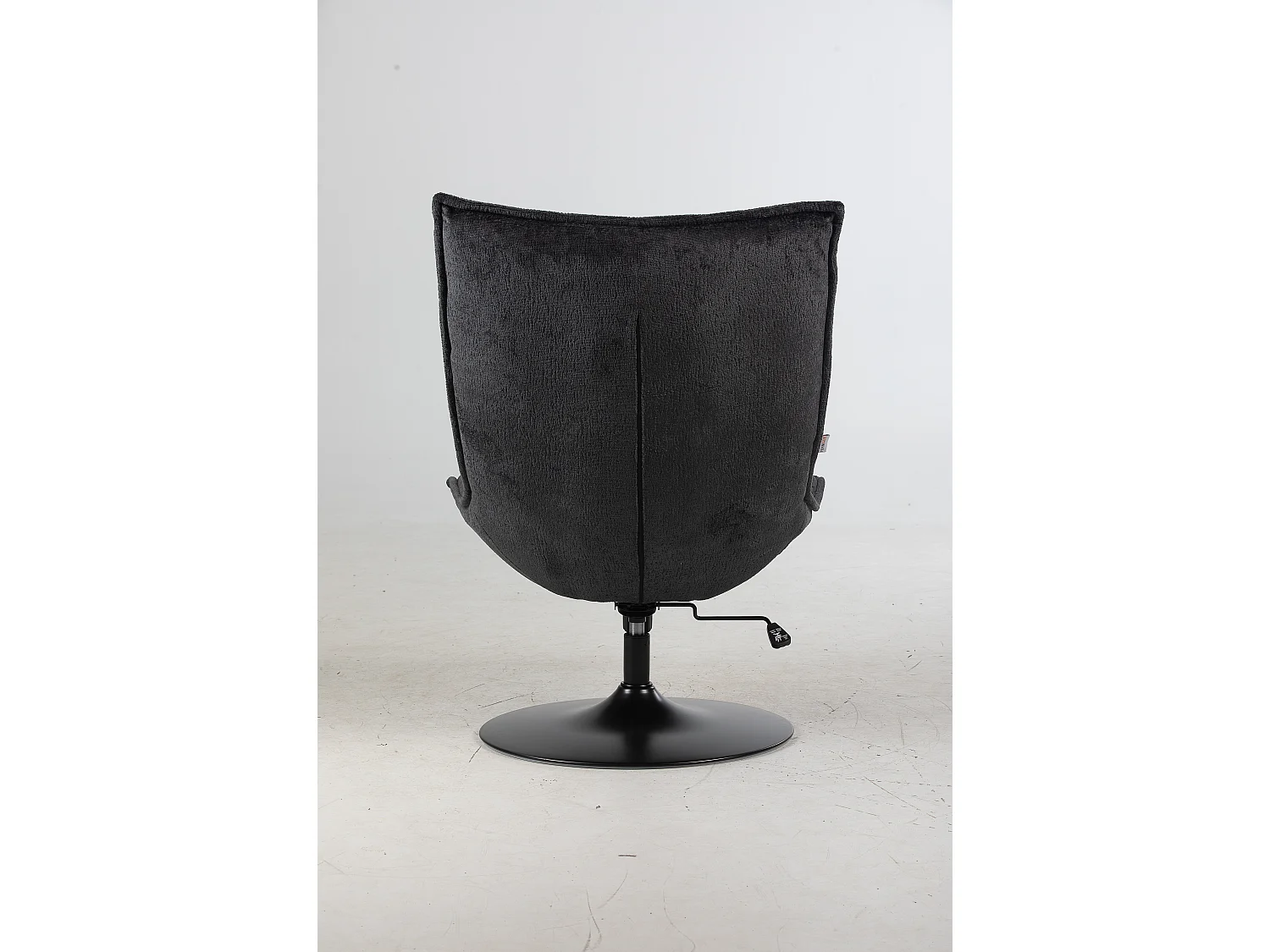 Fauteuil Furnilux - Zwart Stof - Verstelbaar en Draaibaar