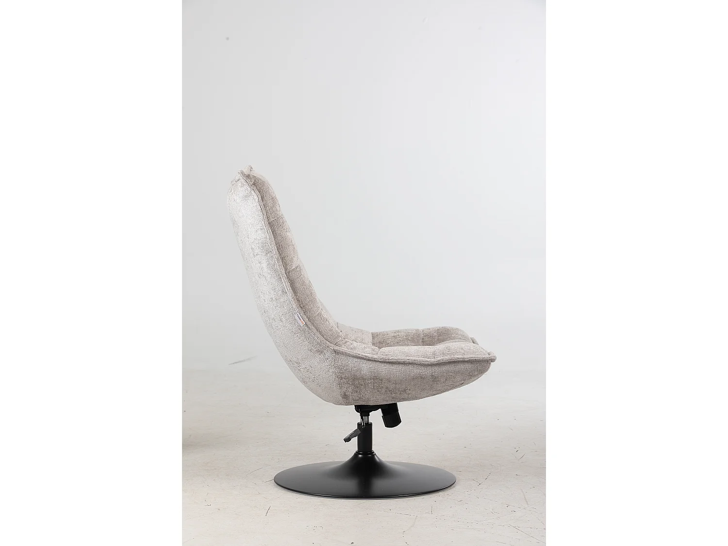 Fauteuil Furnilux - Grijs Stof - Verstelbaar en Draaibaar