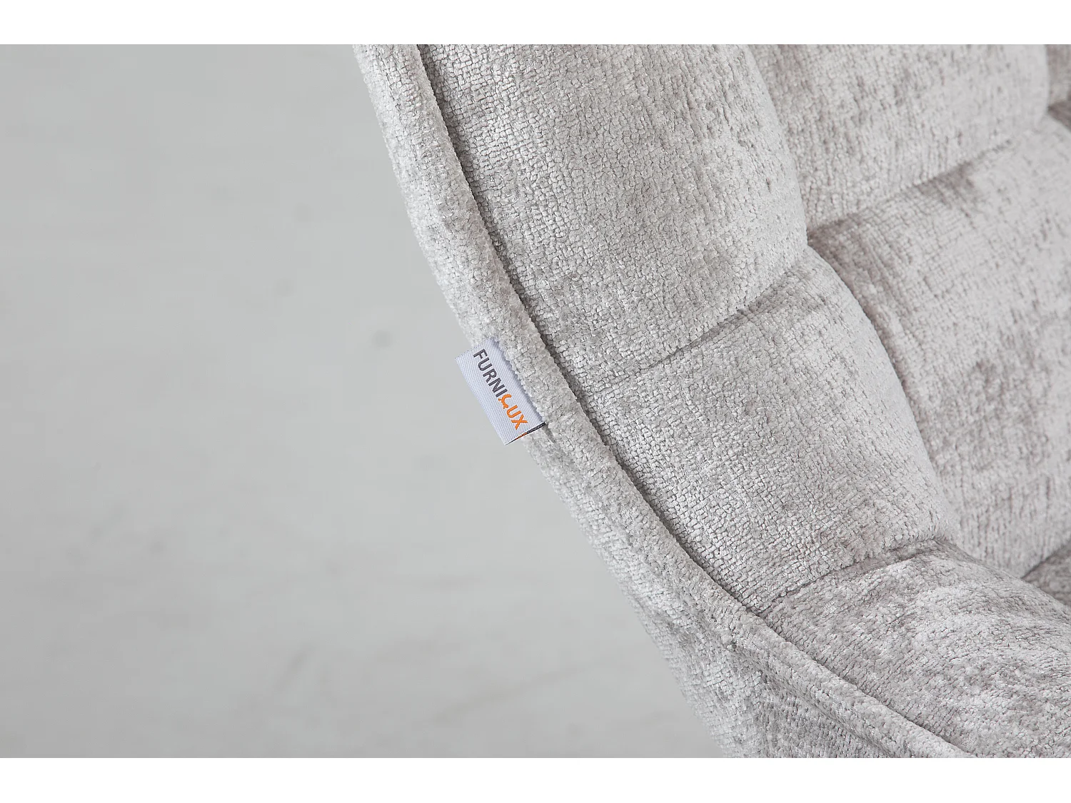 Fauteuil Furnilux - Grijs Stof - Verstelbaar en Draaibaar