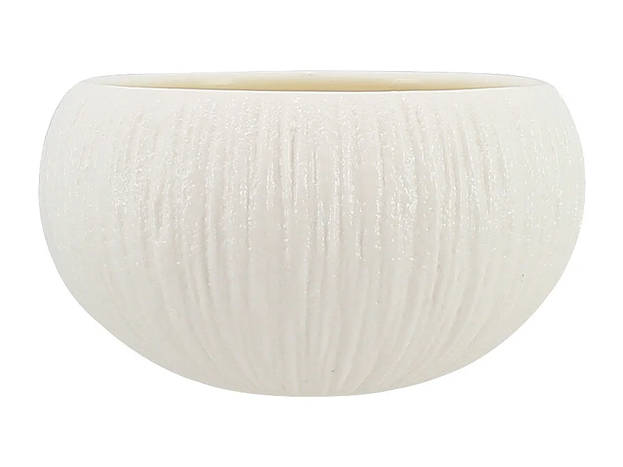 Ogo Living - Lot 6 Bols Urus 8cm En Porcelaine Beige Et Blanc