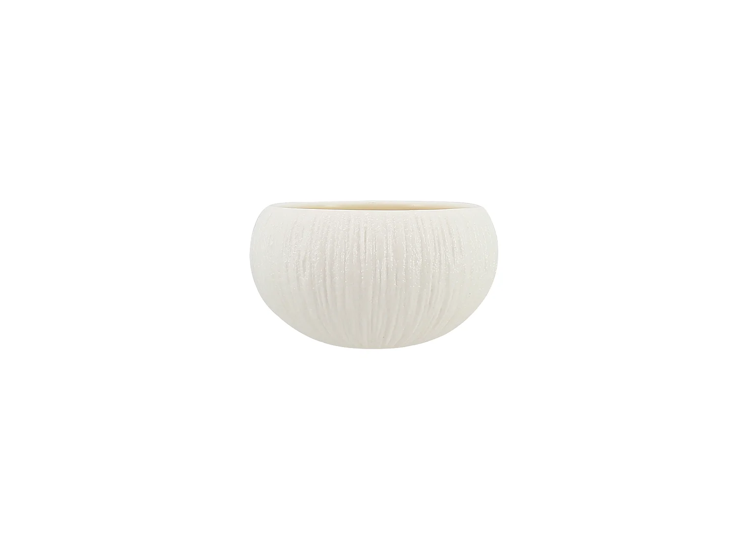 Ogo Living - Lot 6 Bols Urus 8cm En Porcelaine Beige Et Blanc