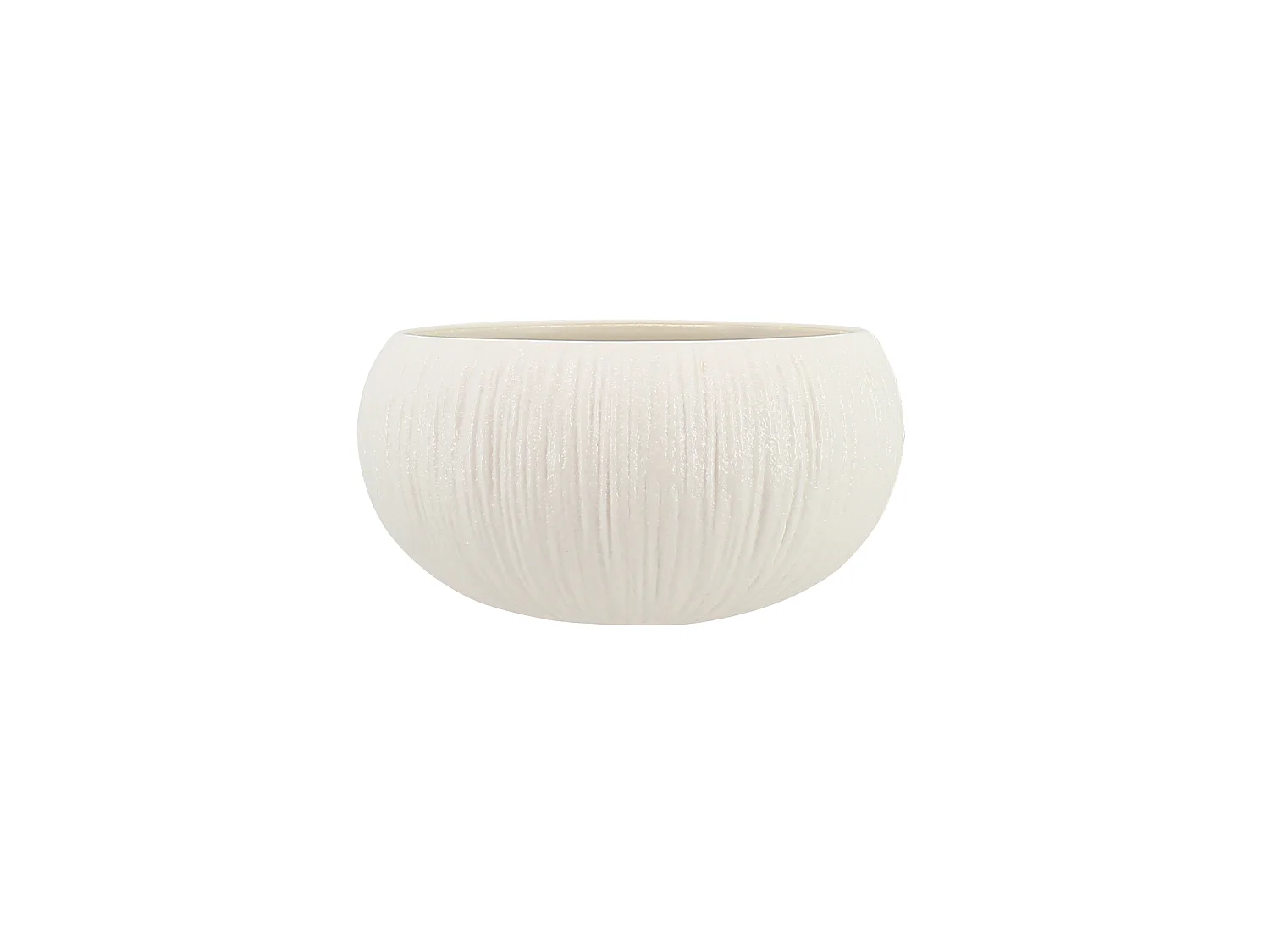 Ogo Living - Lot 6 Bols Urus 10cm En Porcelaine Beige Et Blanc