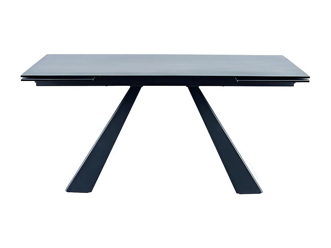 Esstisch Salvadore Alpi (90x160-240)/Keramik/Anthrazit