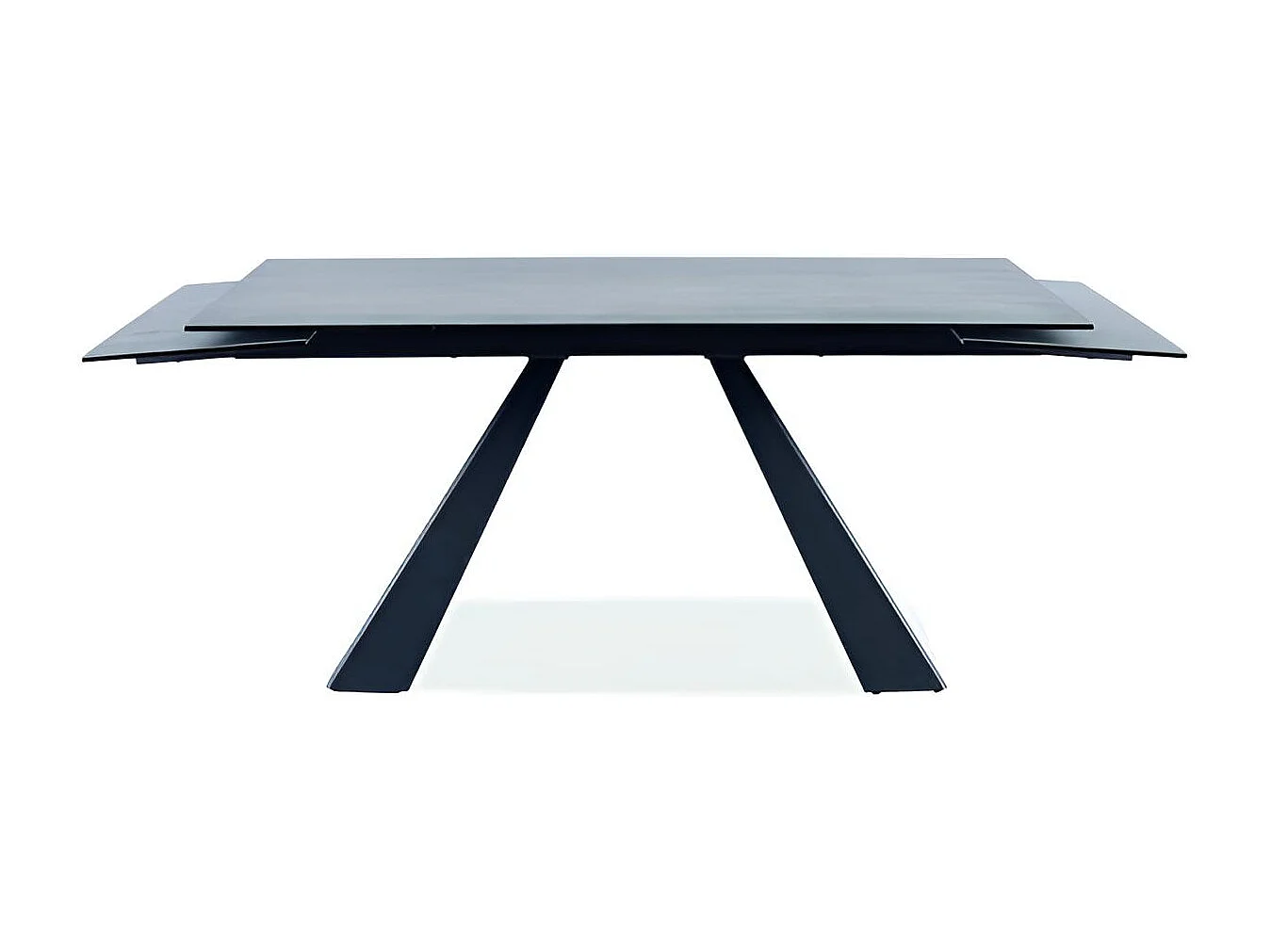 Esstisch Salvadore Alpi (90x160-240)/Keramik/Anthrazit