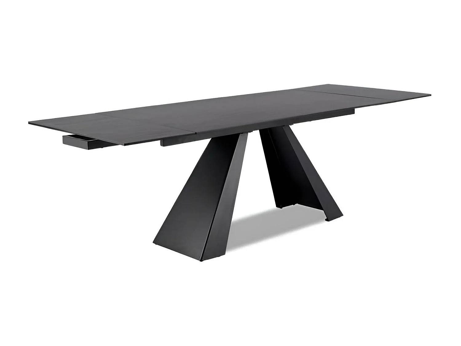 Esstisch Salvadore Alpi (90x160-240)/Keramik/Anthrazit