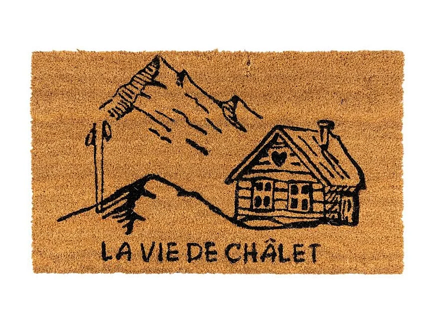 Paillasson en coco Vie de chalet