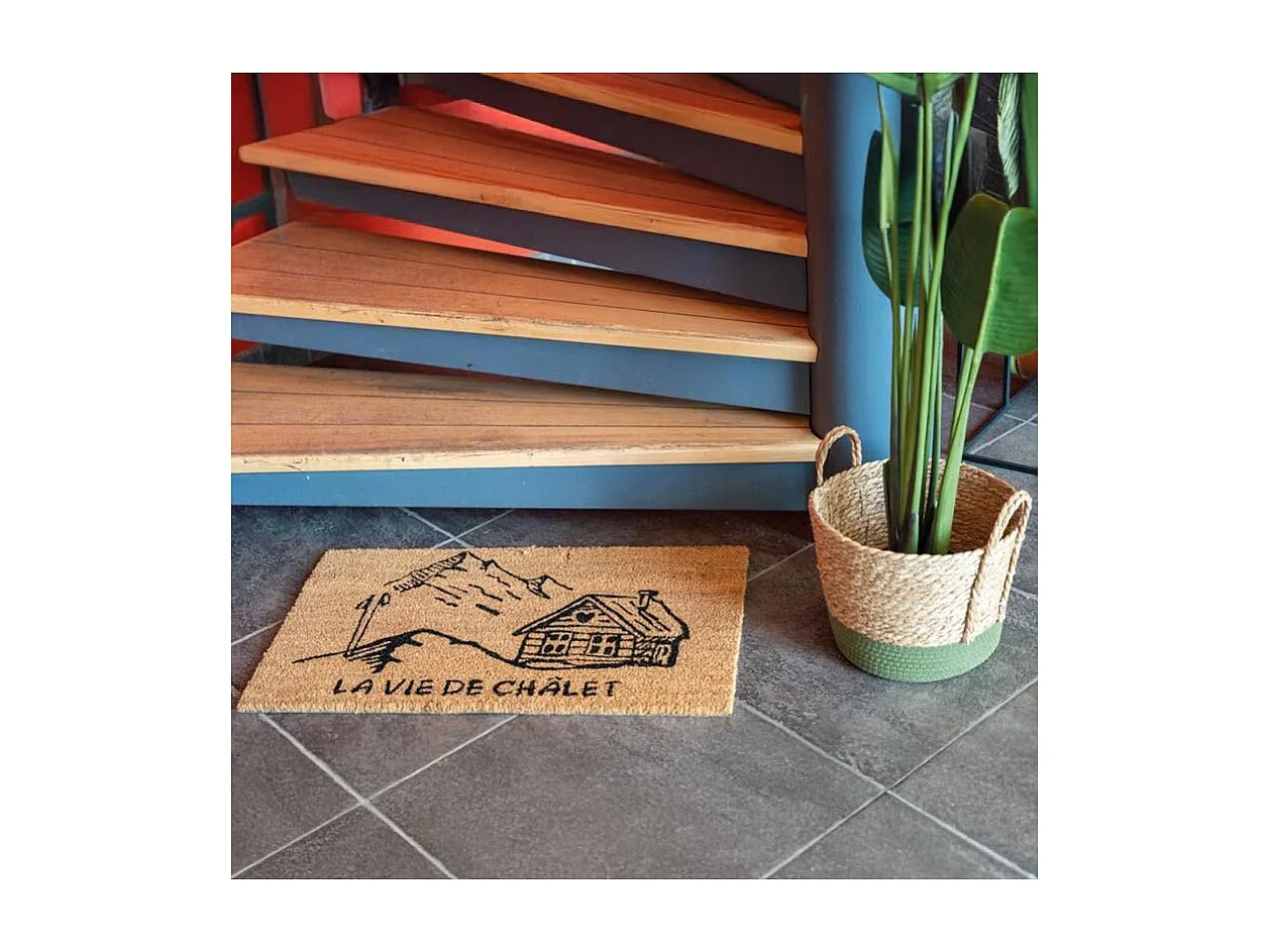 Paillasson en coco Vie de chalet