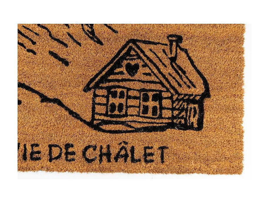 Paillasson en coco Vie de chalet