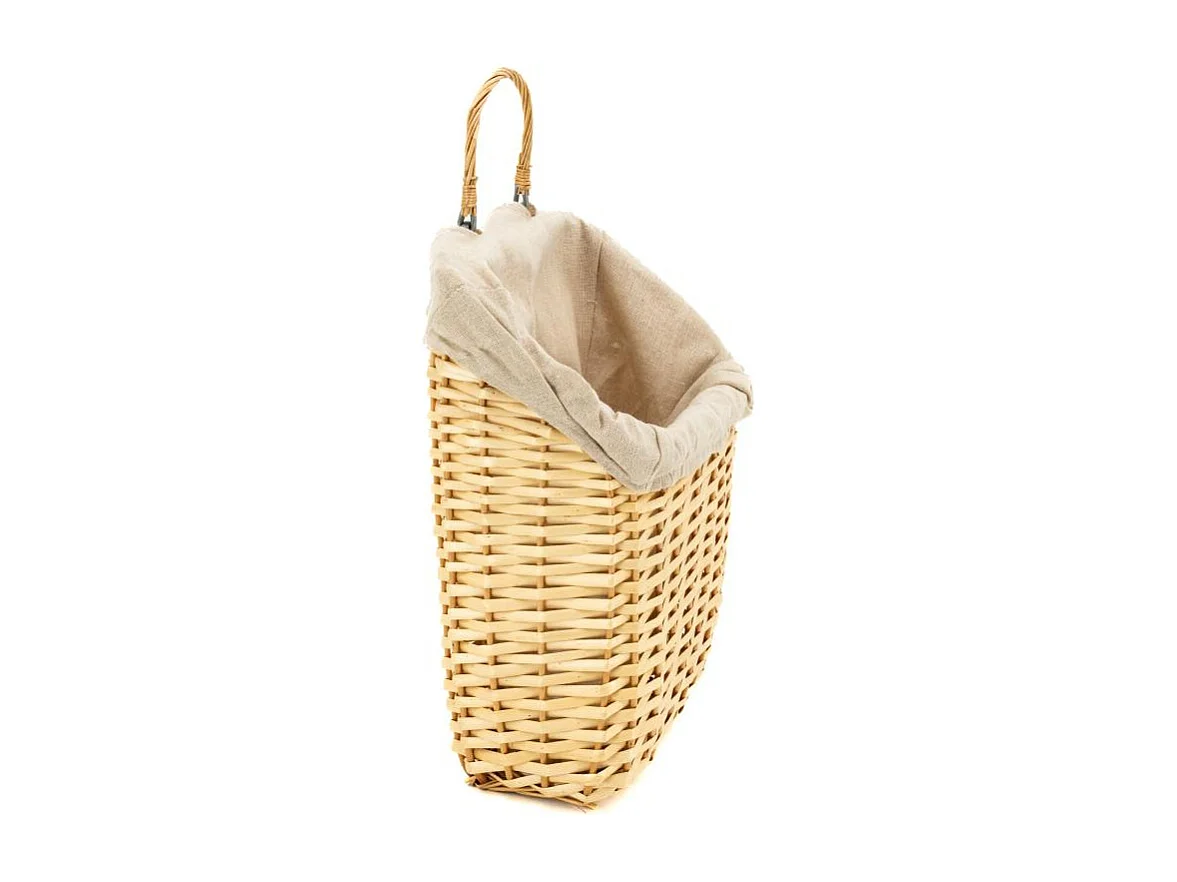 Porte-revues en osier naturel