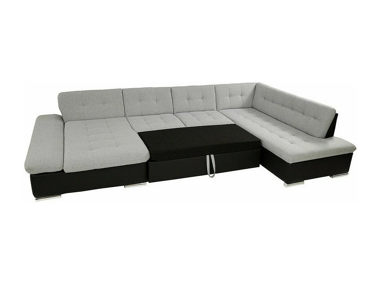 Sofá rinconero Comfivo 150, Función de descanso, Almacenaje, 345x205x76cm