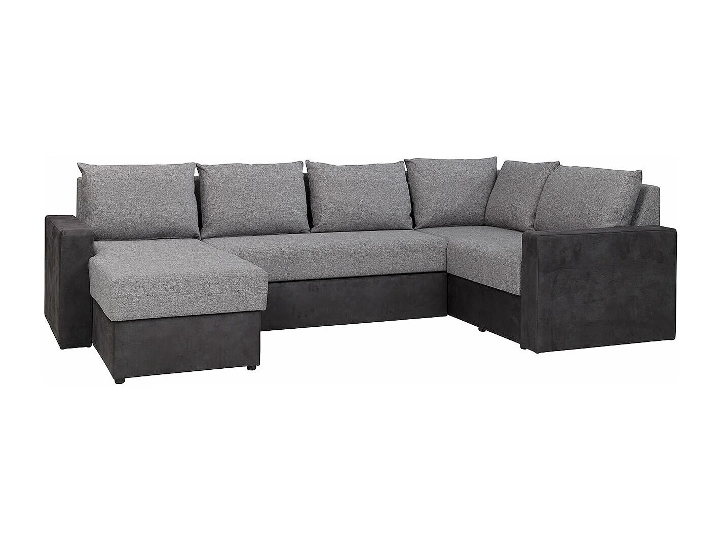 Canapé d'angle Providence 144, Fonction de couchage, Boîte de literie, 300x188x89cm