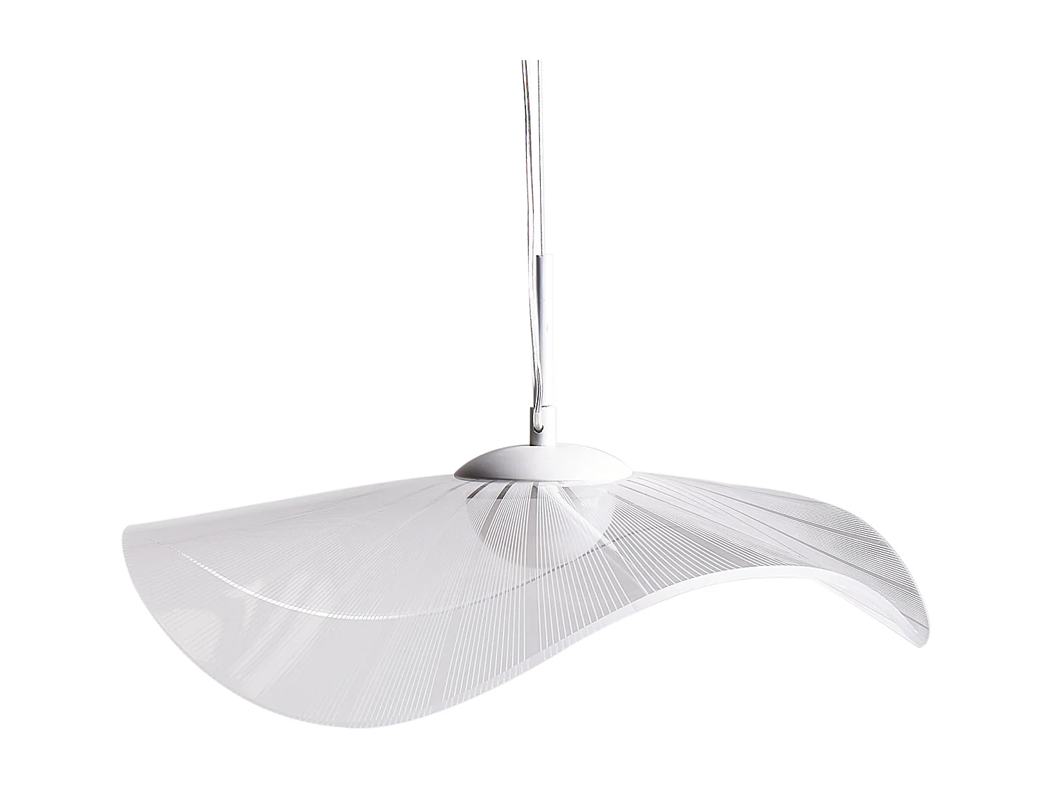 Lampadario a LED LOIRE Metallo Bianco