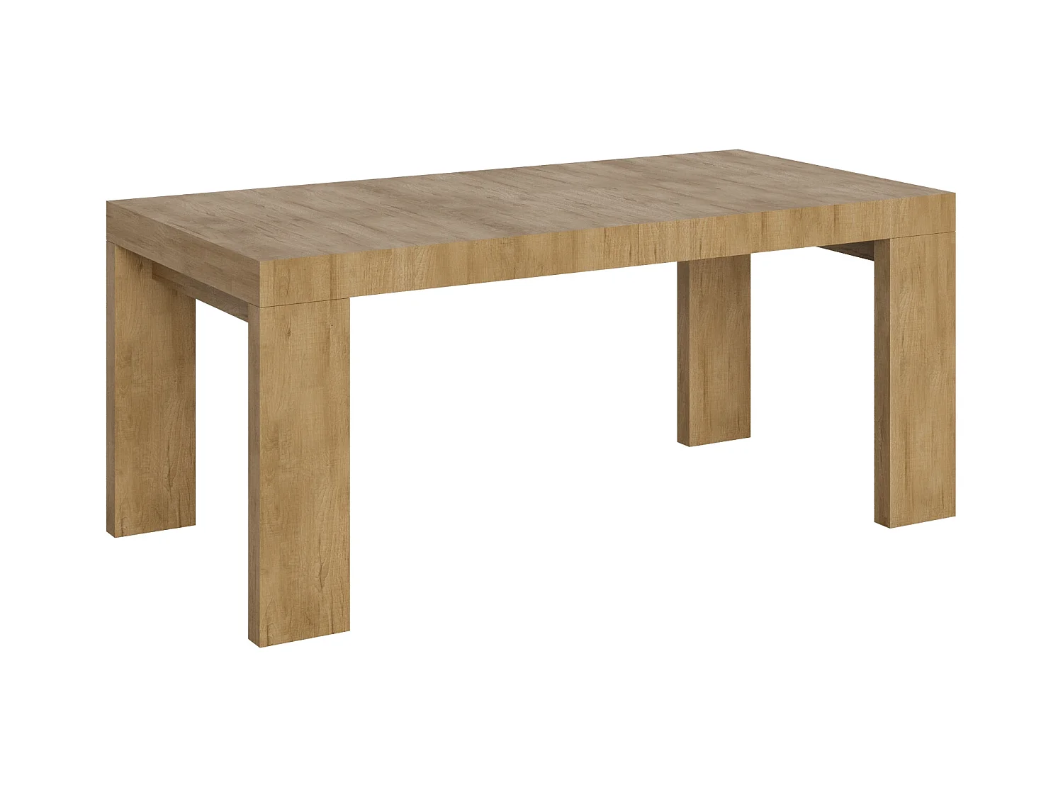 Mesa extensible 90x200/304 cm Roxell Roble Natural