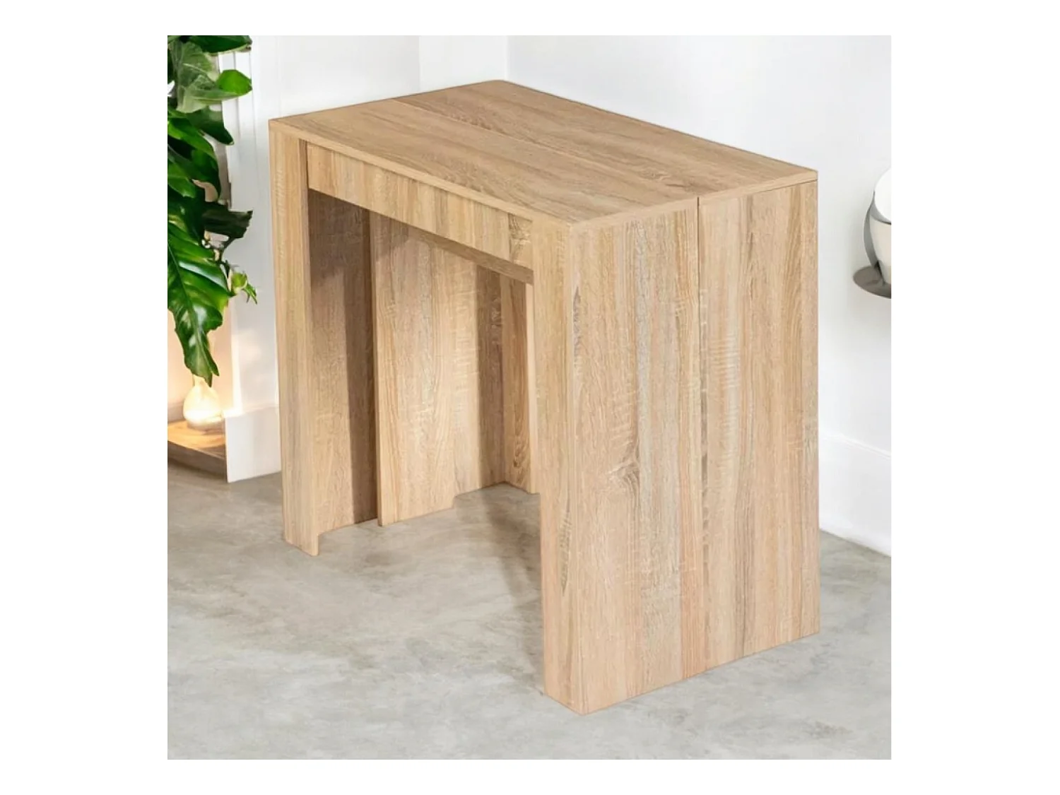 Table console extensible en bois - 2,35 m BELLI