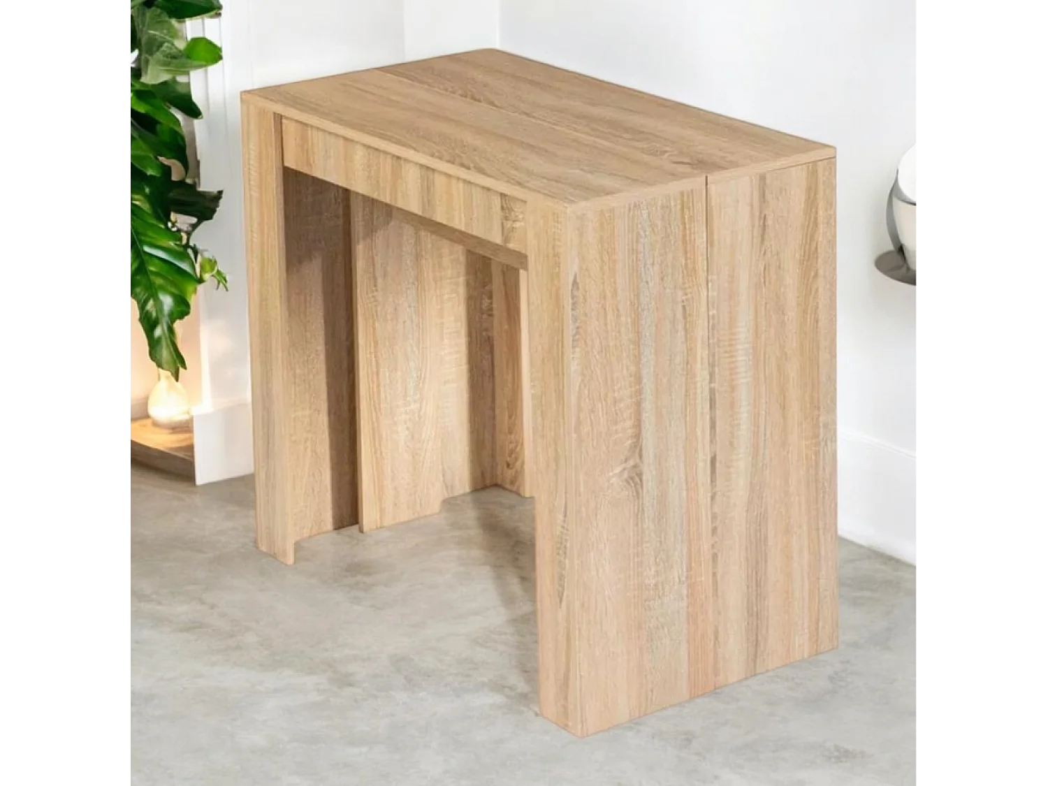 Table console extensible en bois - 2,35 m BELLI