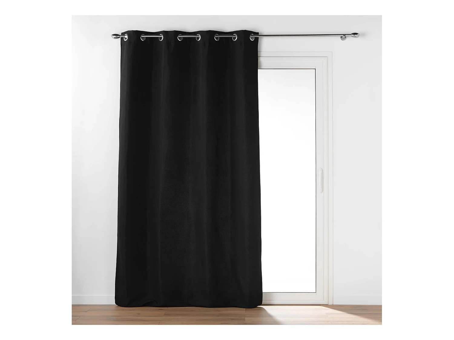 Rideau Isolant Thermique "Micropolar" 135x260cm Noir