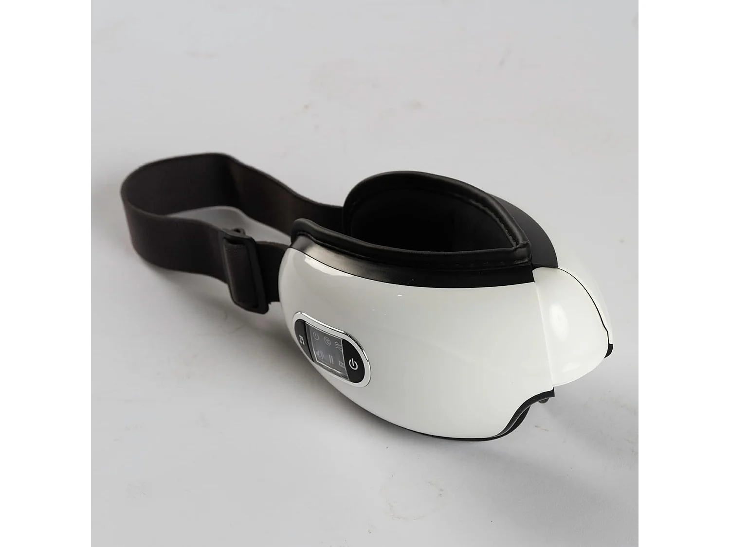 DUPI Masajeador de Ojos con Calor, Música Bluetooth, Masaje Vibratorio, Plegable, Alivio de Tensión Ocular, Ojos Secos, Mejora el Sueño