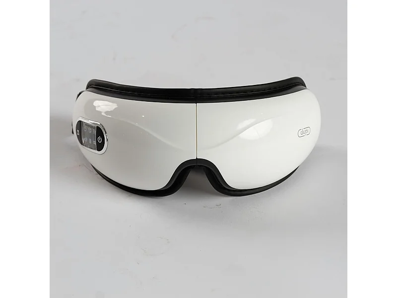 DUPI Masajeador de Ojos con Calor, Música Bluetooth, Masaje Vibratorio, Plegable, Alivio de Tensión Ocular, Ojos Secos, Mejora el Sueño