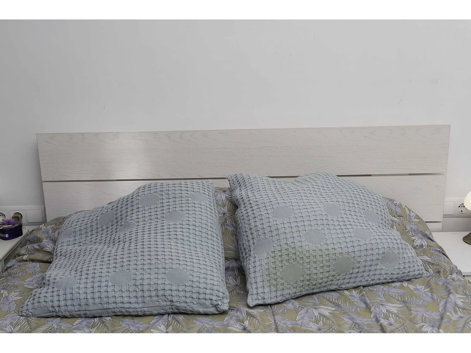 DUPI Cabecero Cama de Madera Aitana 160x59 cm para Cama 150 cm (Blanco)