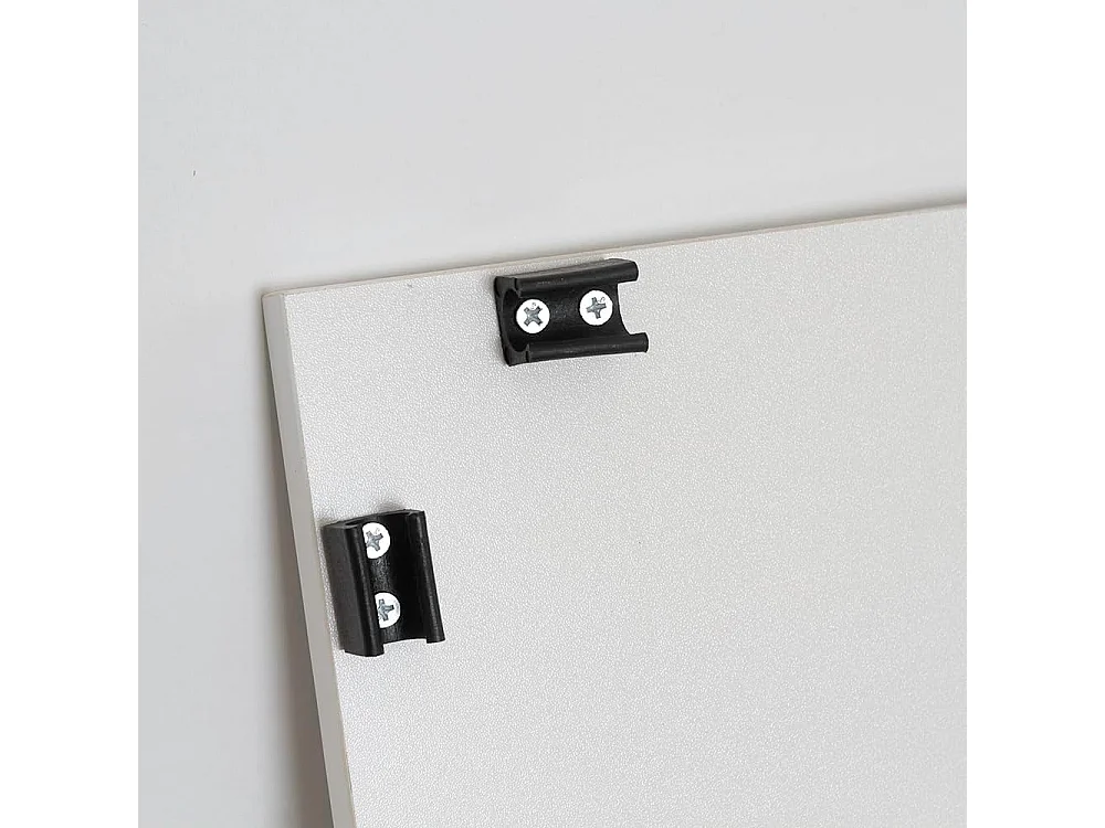 DUPI Escritorio de Ordenador Plegable PRACTIC 100 x 50 cm (Blanco)