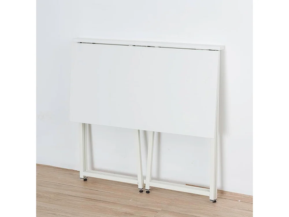 DUPI Mesa de Escritorio Plegable UTILITY 50 x 80 cm (Blanco)