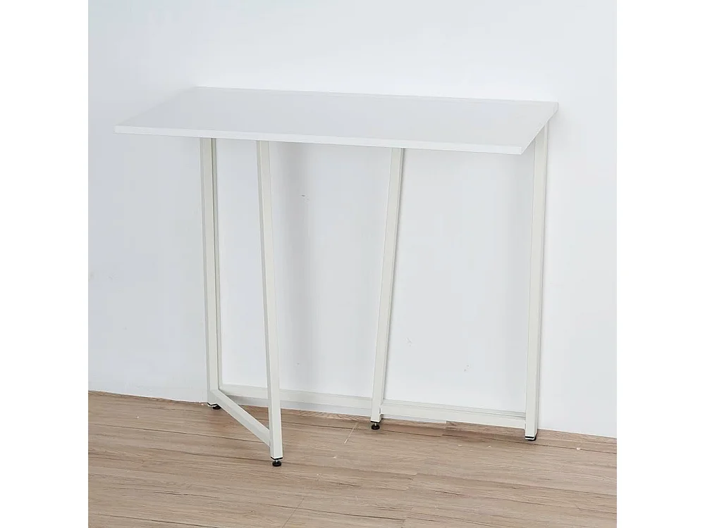DUPI Mesa de Escritorio Plegable UTILITY 50 x 80 cm (Blanco)
