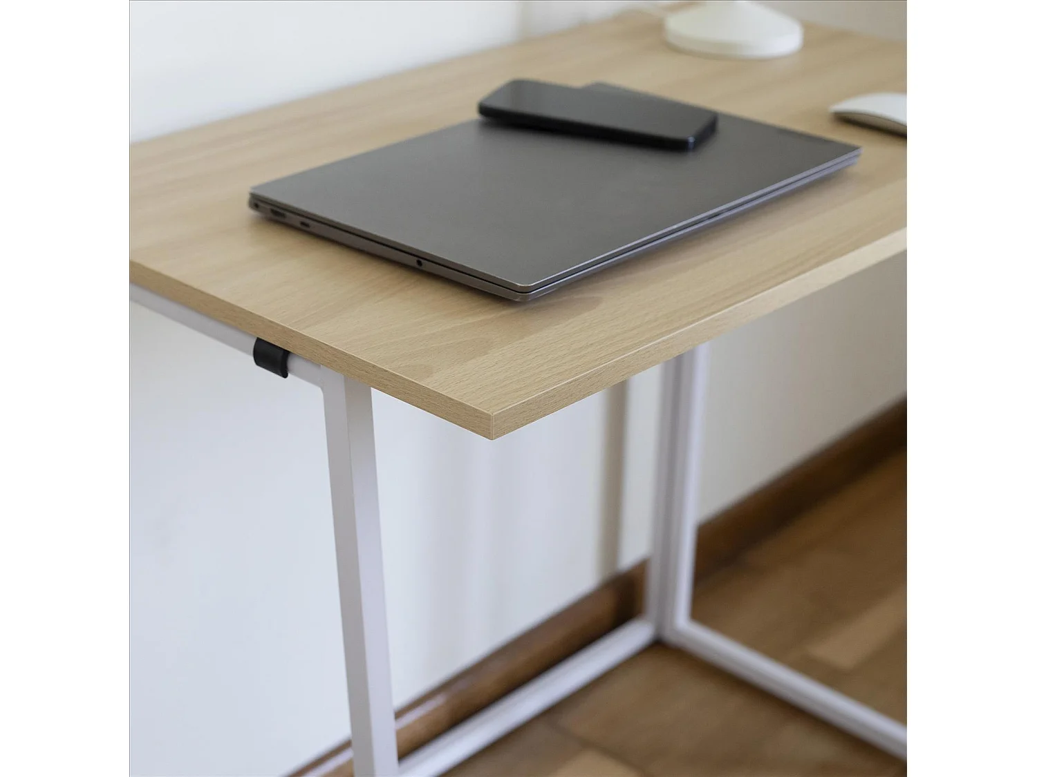 DUPI Mesa de Escritorio Plegable UTILITY 50 x 80 cm (Taupe)