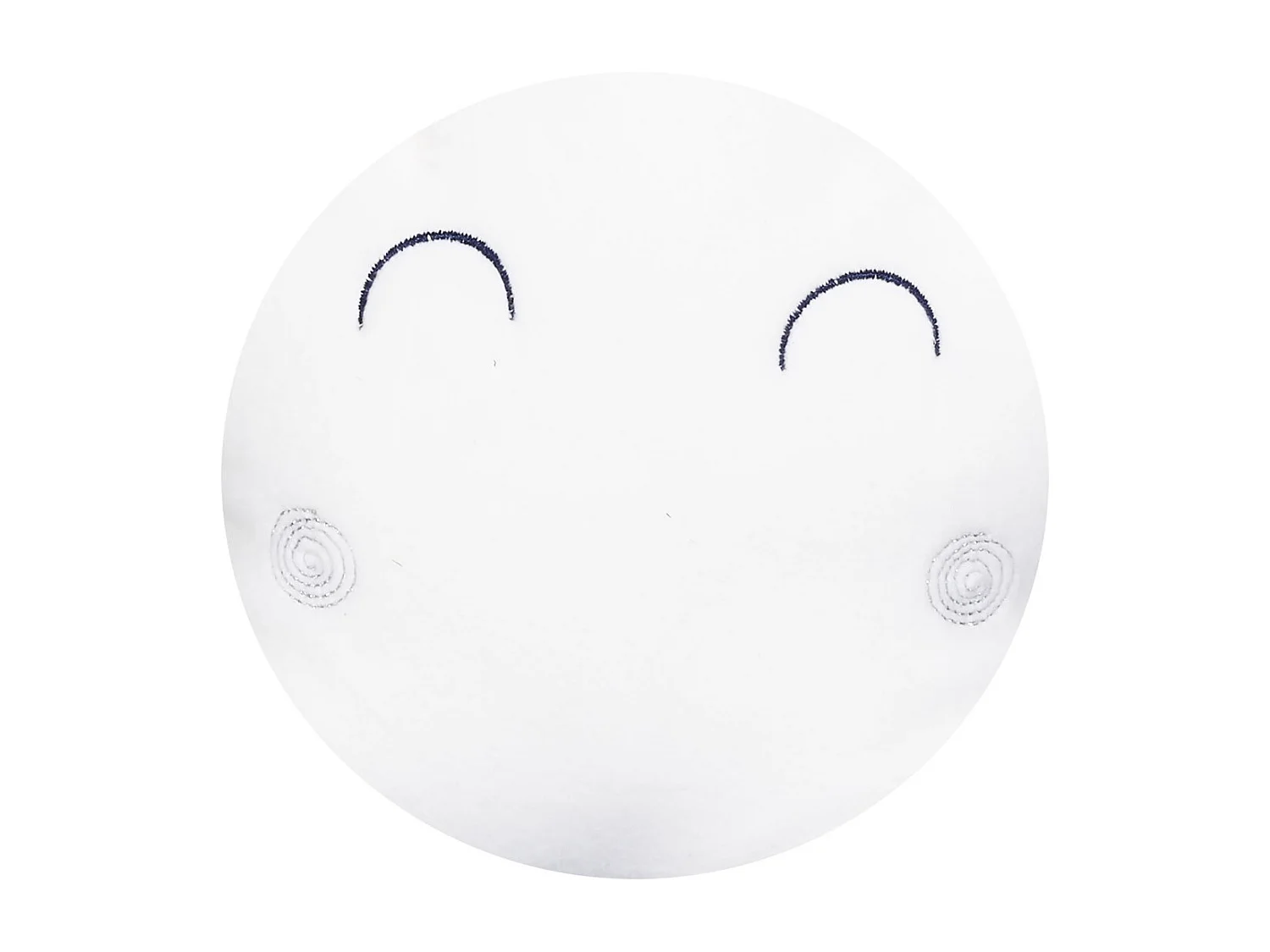 Coussin étoile en coton blanc HELLO - Sauthon