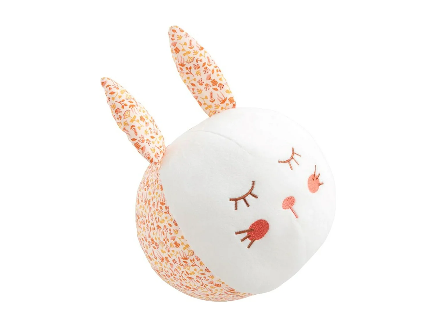 Cuscino decorativo in cotone bianco