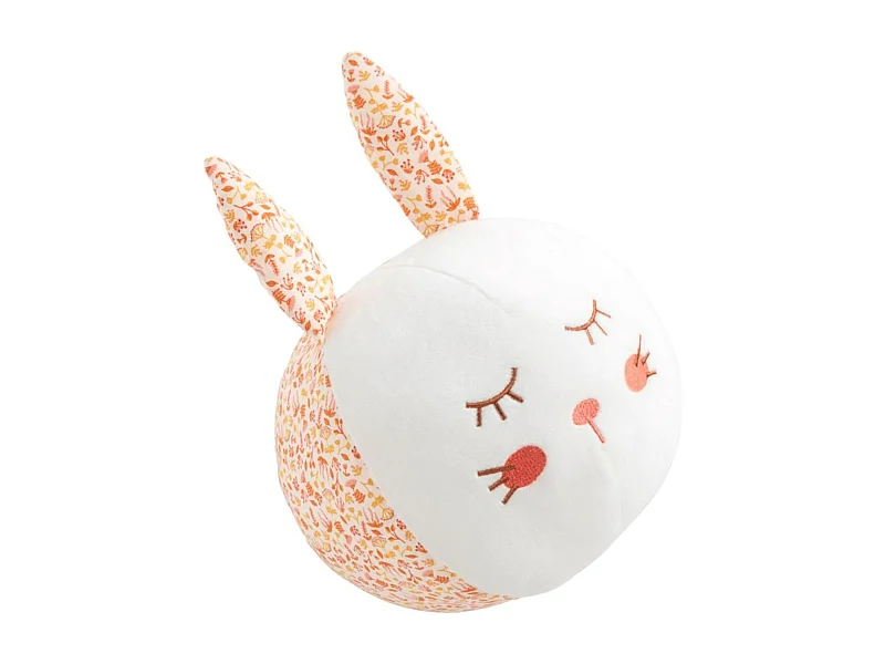 Cuscino decorativo in cotone bianco