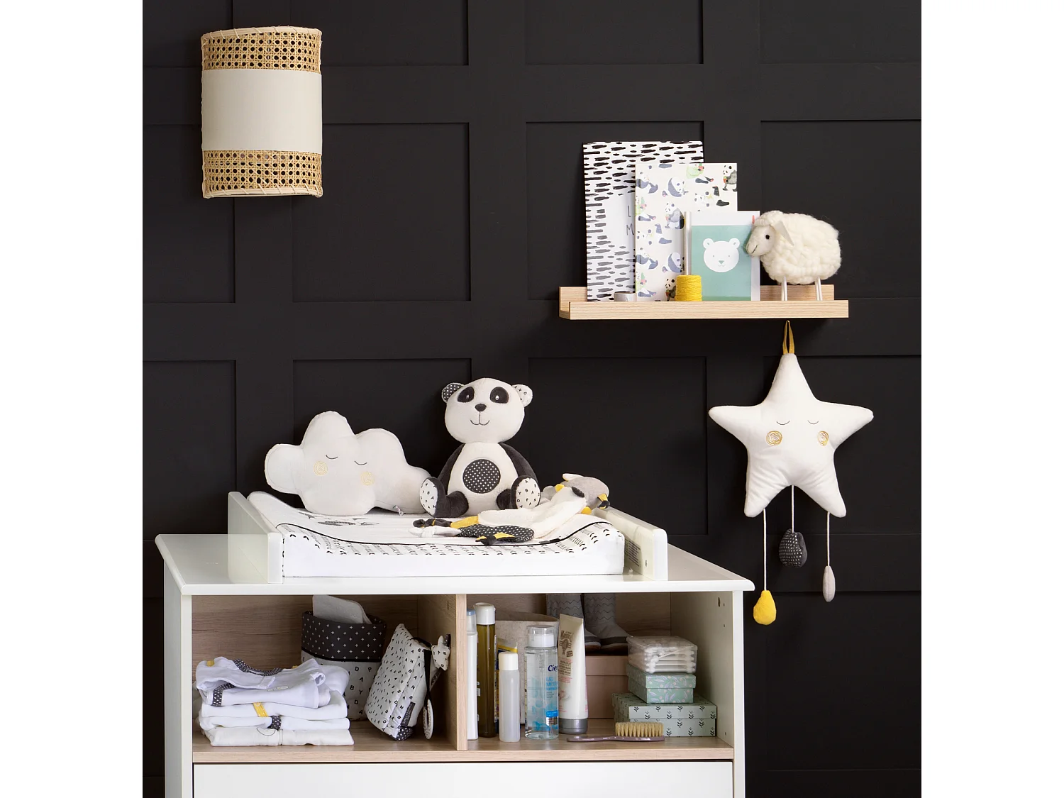 Coussin Déco Nuage BABYFAN - Sauthon