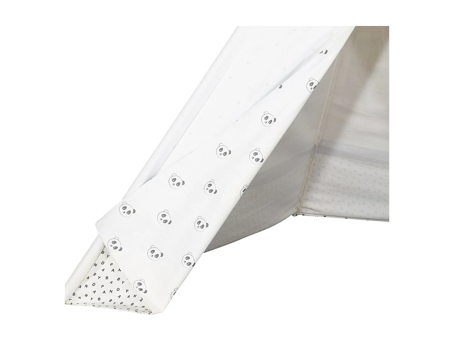 Tipi en toile en coton blanc CHAO CHAO - Sauthon