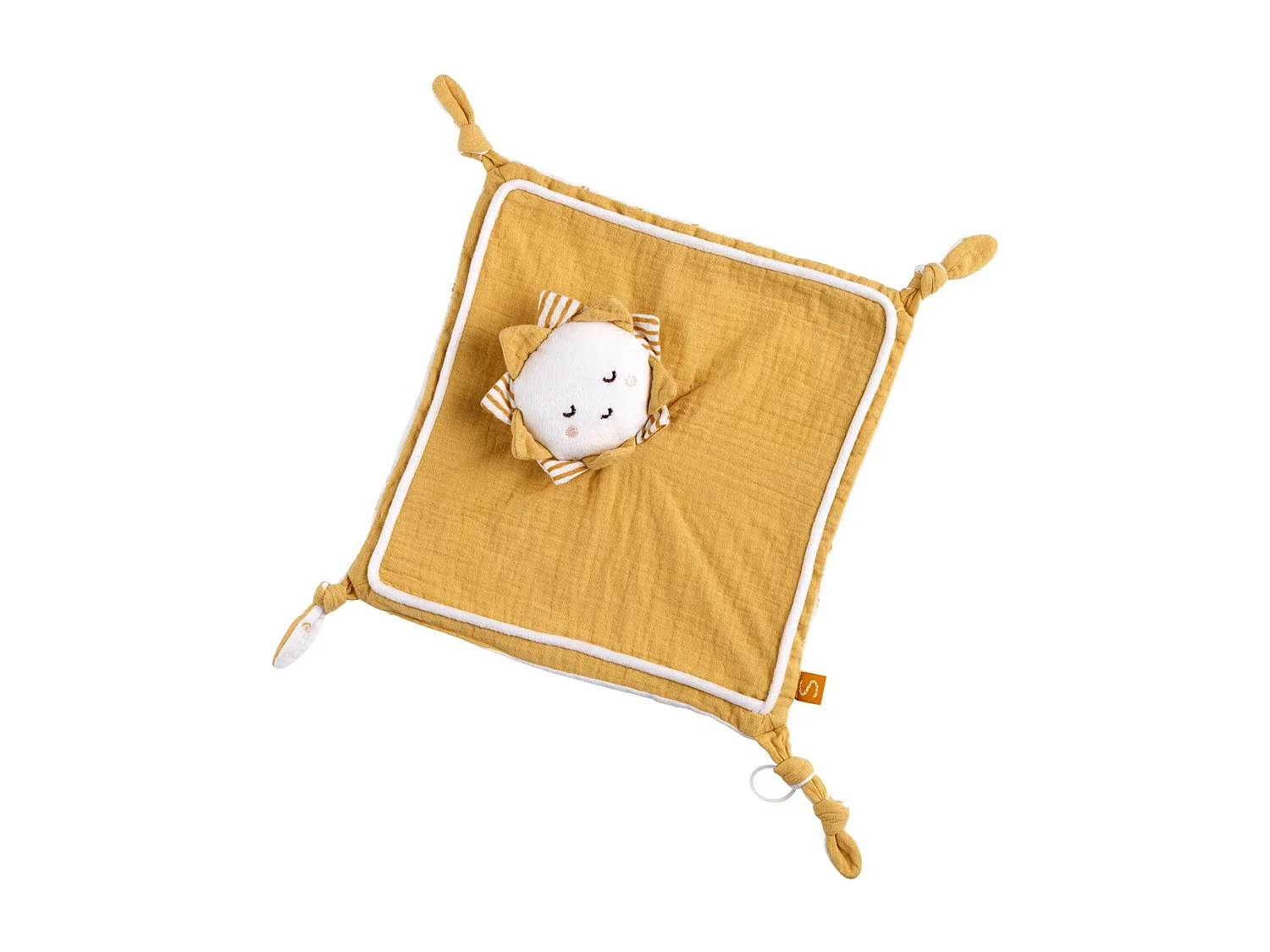 Peluche sol de algodón blanco