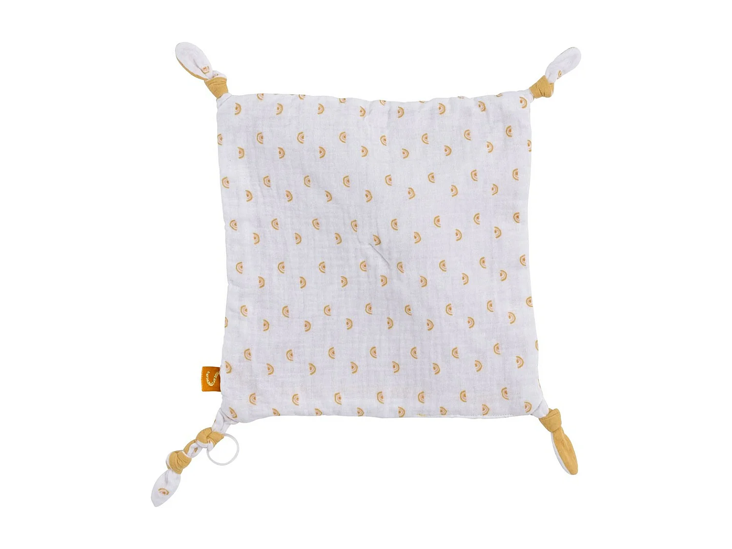 Peluche sol de algodón blanco