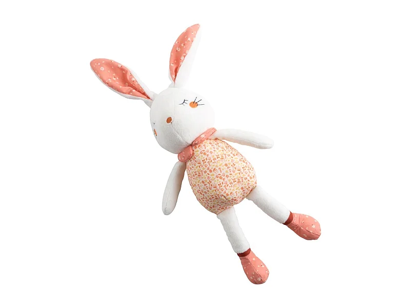 Peluche di velluto bianco