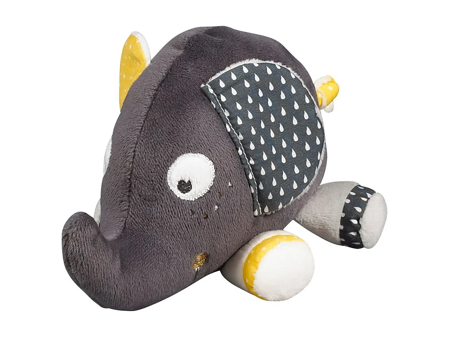 Peluche elefante de terciopelo