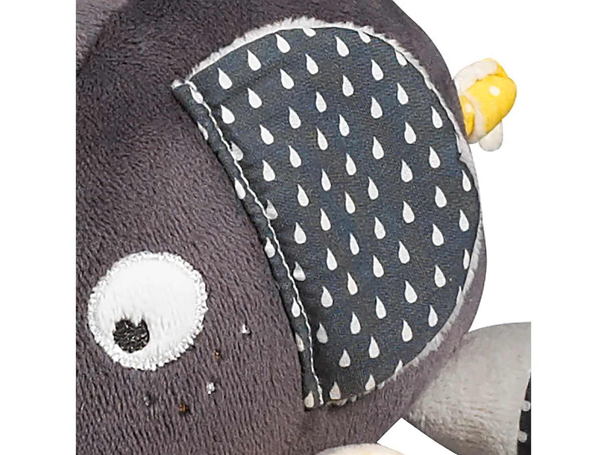 Peluche elefante de terciopelo