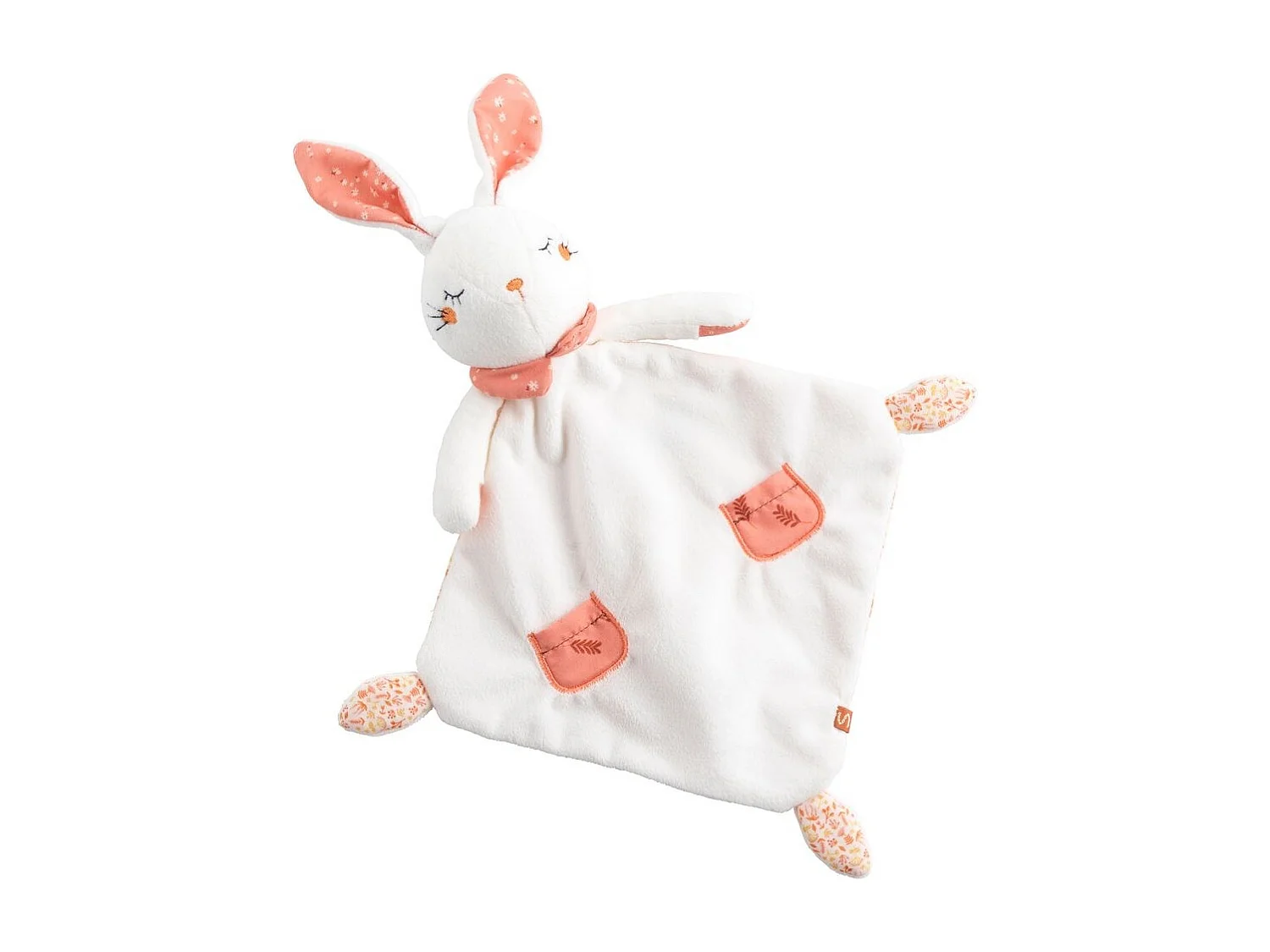 Peluche di velluto bianco