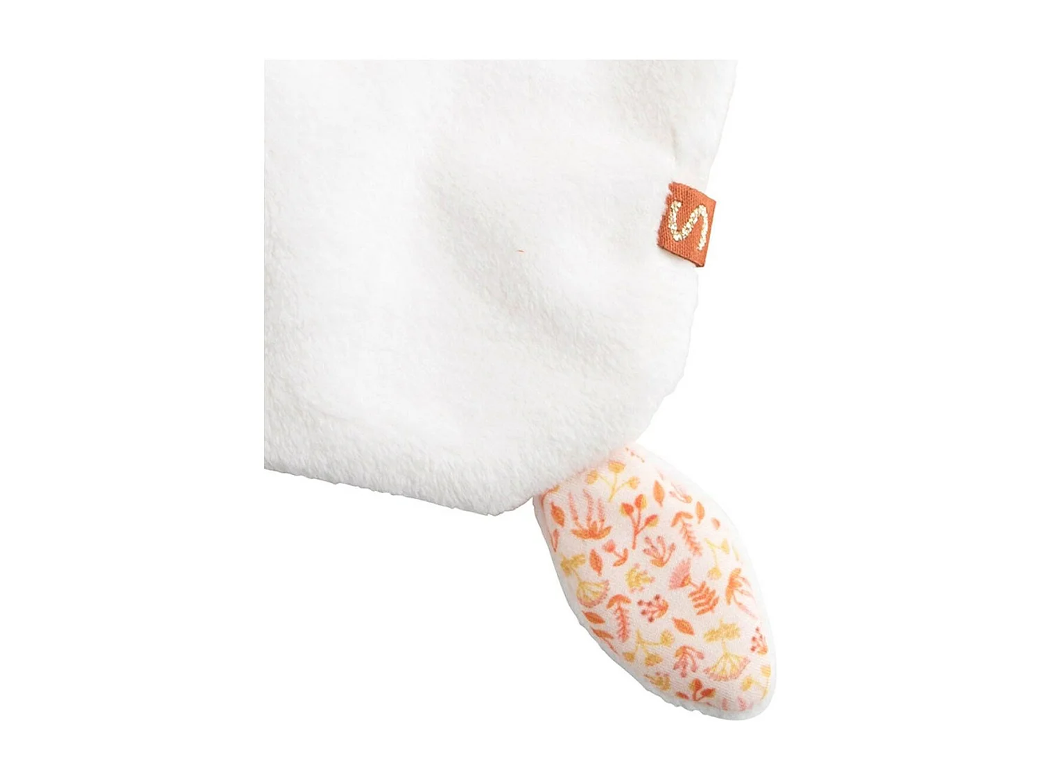 Peluche di velluto bianco