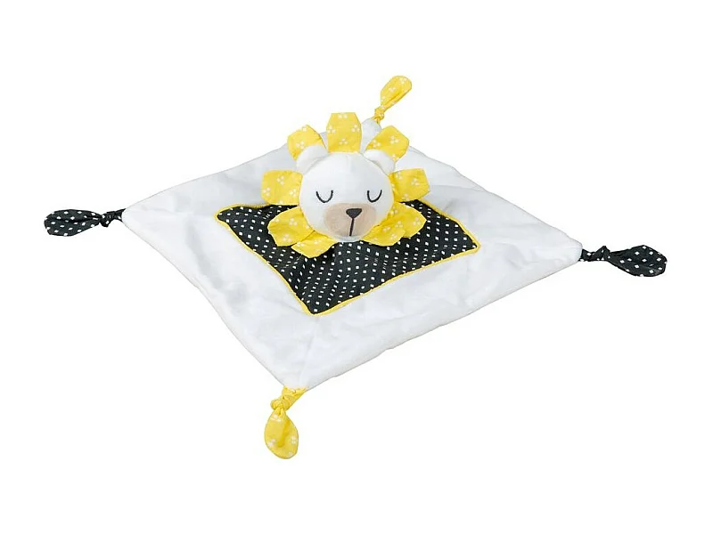 Peluche de terciopelo blanco