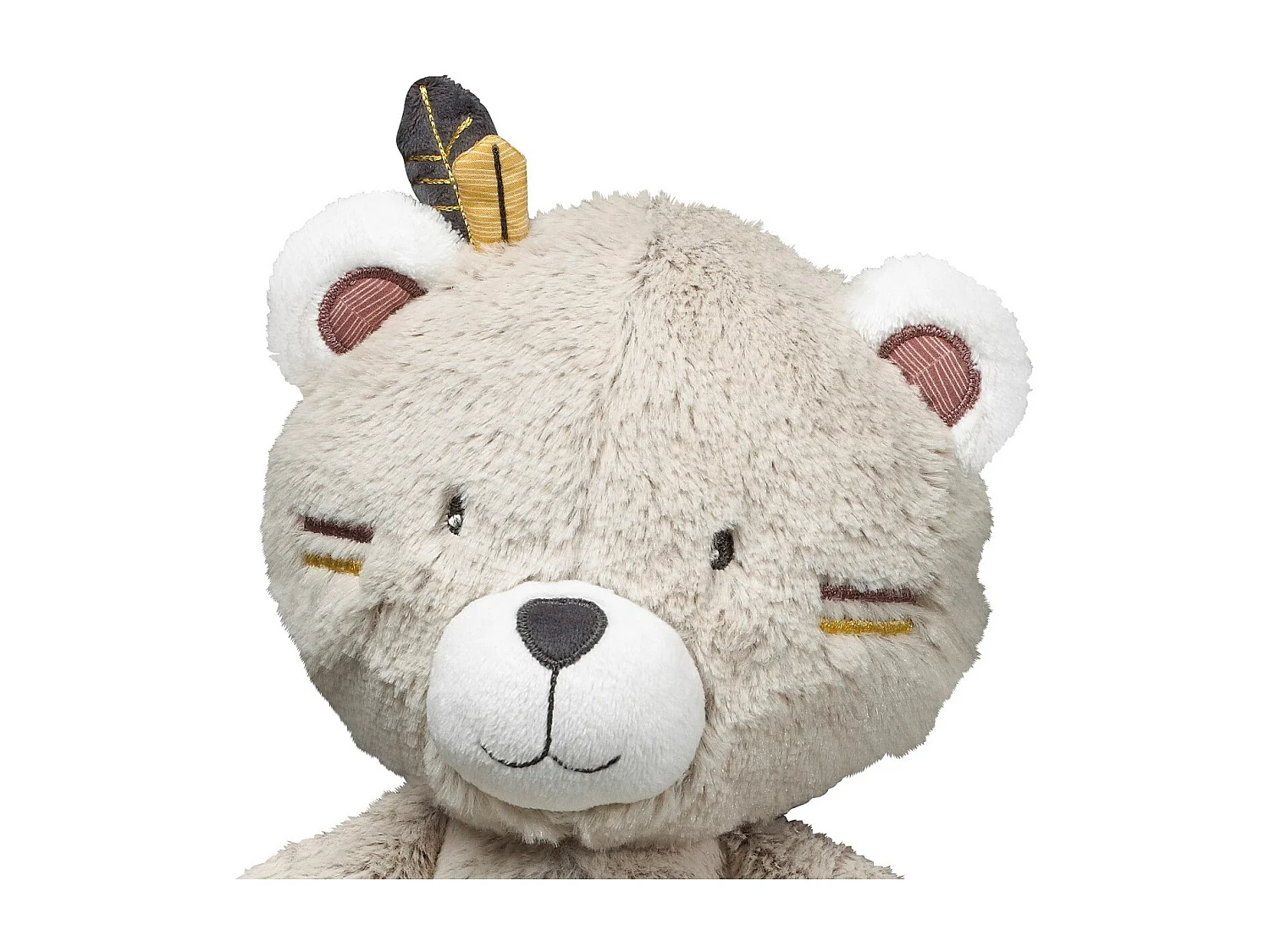 Osito de terciopelo beige