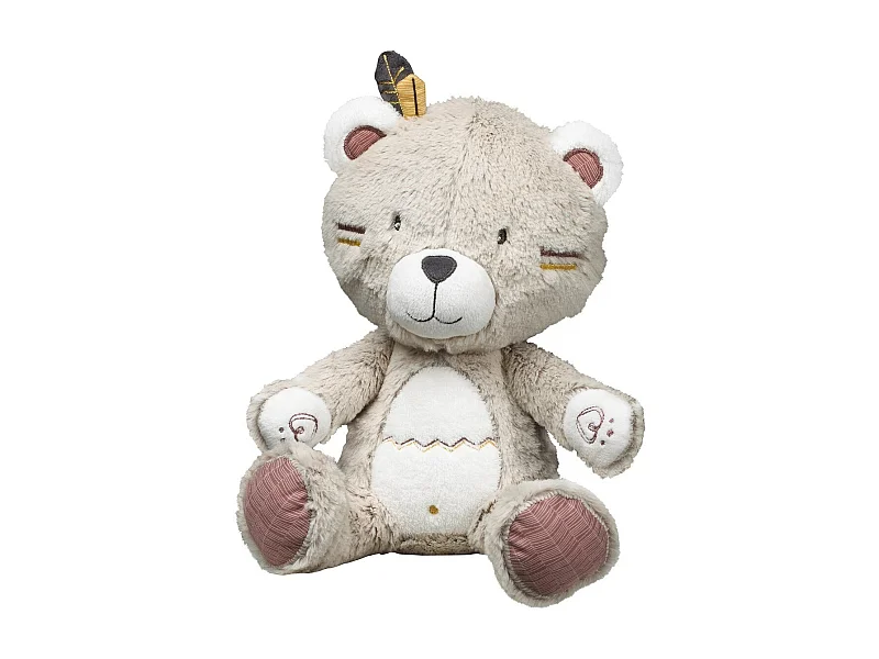 Orsacchiotto di velluto beige