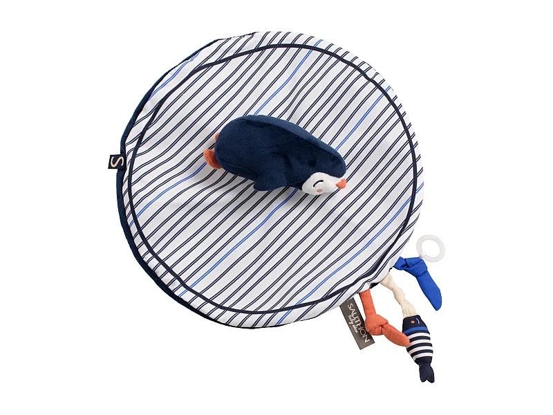 Peluche pinguino in velluto